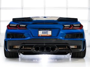 Chevrolet Corvette Z06 Performance Exhaust - AWE Tuning - SwitchPath Cat-Back - Diamond Black - `23-`27